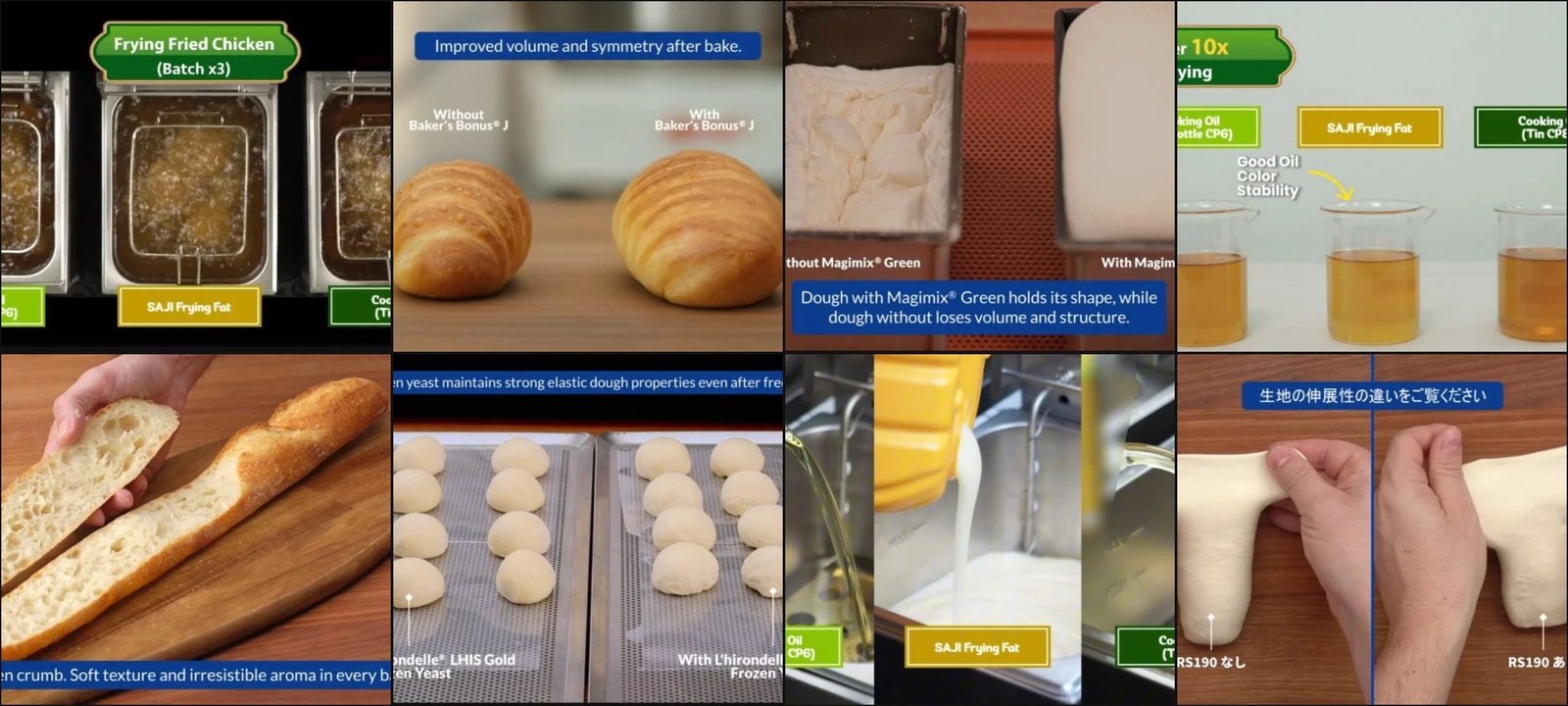 iCookAsia Digital technical food video stills for Lesaffre and SAJI