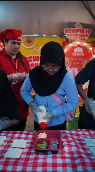 Still from the KEWPIE Karnival Rakyat event video